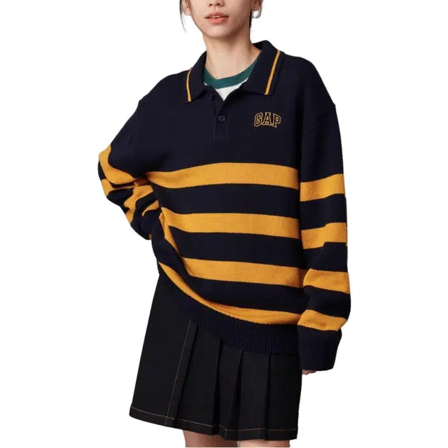 GAP Vintage Stripe Knit Sweater Unisex