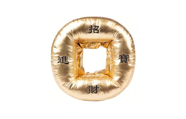 博物文创 发财小虎 宠物围脖 毛绒玩偶