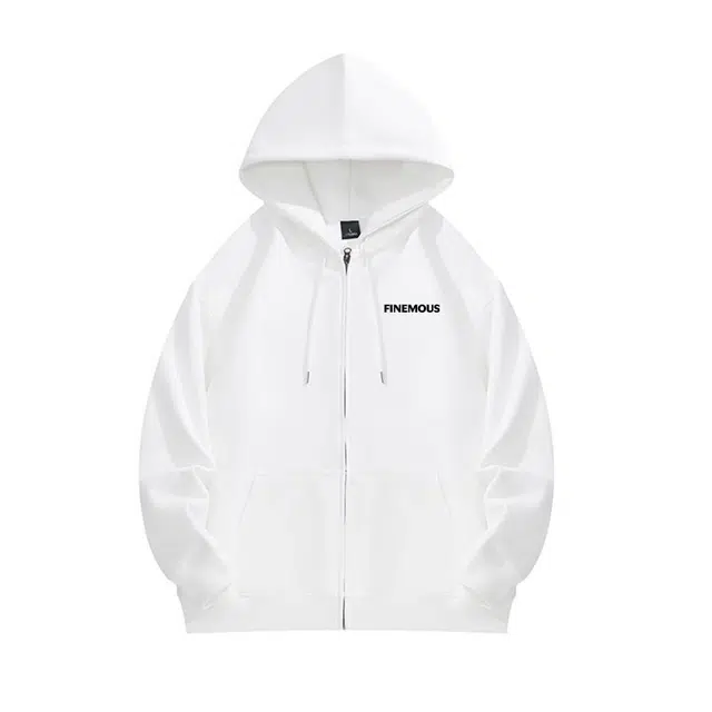 莫代尔 简约时尚潮流拉链休闲打底衣 男女同款