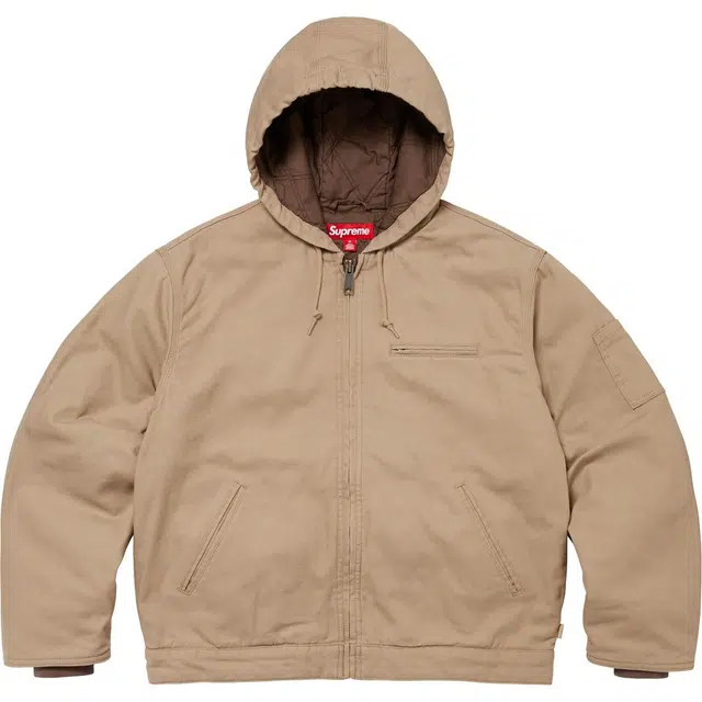Supreme x THRASHER FW24 WEEK6 Hooded Work Jacket