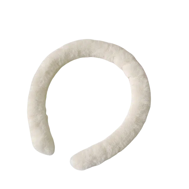 贯古今 高级感纯色简约高颅顶头箍 布艺 发箍 女款