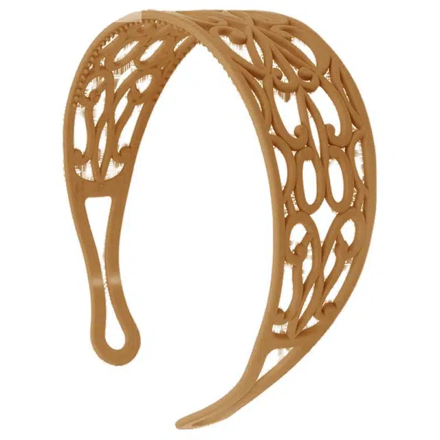 贯古今 高级感新款气质不易断防滑带齿宽边洗脸高颅顶 亚克力 发箍 女款