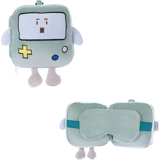 一点潮玩 卡通眼罩包包挂饰 可收纳可当枕头 旅行便捷 可挂行李颈部可枕 玩偶周边