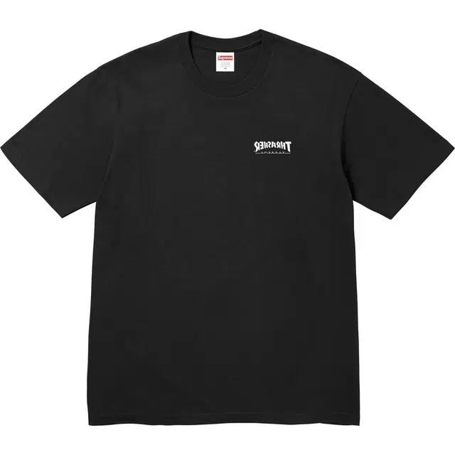 Supreme x THRASHER FW24 WEEK6 Cross Tee logoT