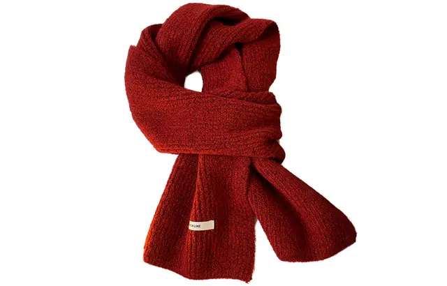 优幽兰 时尚百搭韩版高级感针织围脖简约休闲纯色高颜值防风防寒外搭秋冬季加厚保暖学生氛围感穿搭 绒线围巾 女款