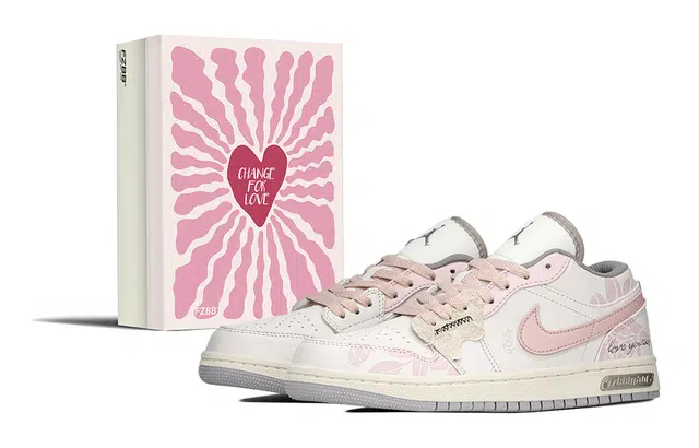 Jordan Air Jordan 1 Low Pink White