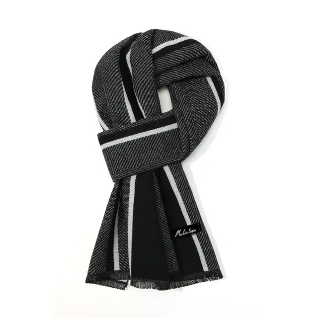 木林森 秋冬加厚保暖围脖时尚百搭 绒线围巾 男女同款情侣款