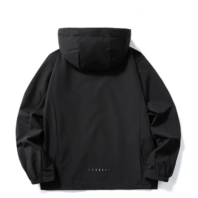 雅鹿  纯色简约时尚上衣  防水防风防紫外线透气耐磨保暖速干超轻吸湿排汗冲锋衣 男款