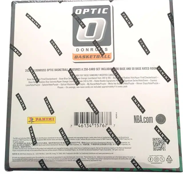 PANINI 2023-24 donruss optic mega box NBA