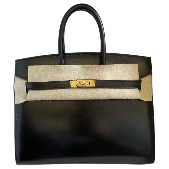 HERMES Birkin 25 Box Noir