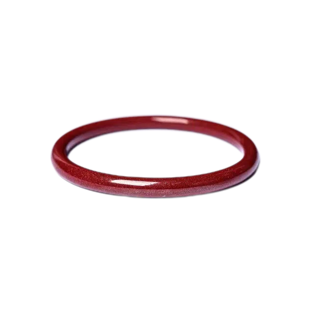 匠锁心玉 紫金砂美人叮当镯  一步一响 新中式 国潮国风 古风温婉 平安守护 本命年 转运纳福 朱砂 手镯 女款