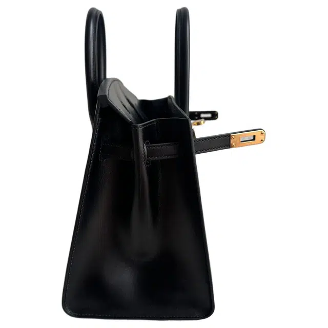 HERMES Birkin 25 Box Noir