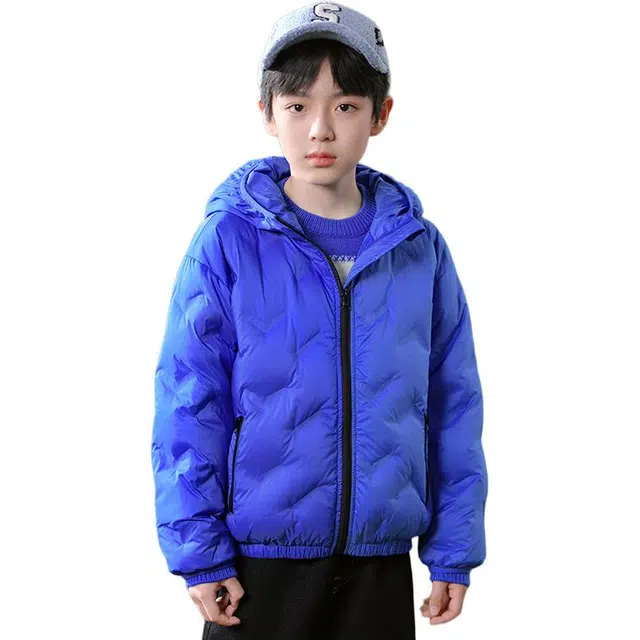雅鹿 舒适宽松洋气纯色百搭羽绒服 儿童款