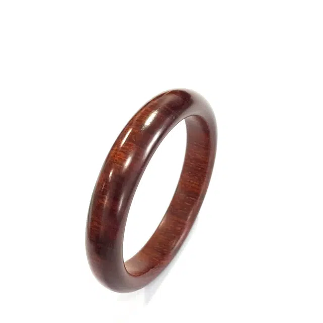 栖霞寺佑香已祝福 琉堇 一生之环 正缘桃花复古民族风素圈纳福贵妃 月老赐福禅意 血檀 手镯 女款