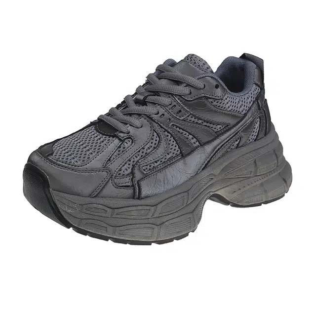 小鹿米利 舒适百搭 耐磨 中帮 老爹鞋 女款