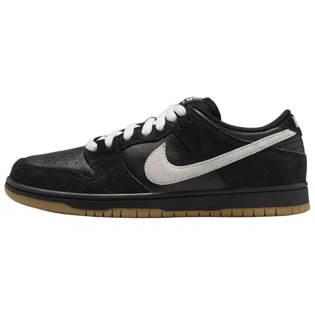 Nike Dunk SB LOW PRO Black SuedeWhiteGume