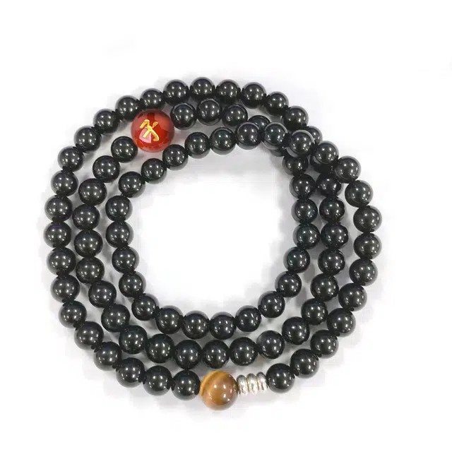 灵隐官方已祝福 京华录 十二生肖守护神 考试考研上岸学业有成双圈叠戴禅意国潮复古佛珠 提升考运一研为定 黑檀 木作手串 男女同款情侣款