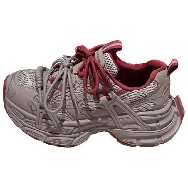 小鹿米利 拼色百搭舒适休闲 低帮 老爹鞋 女款