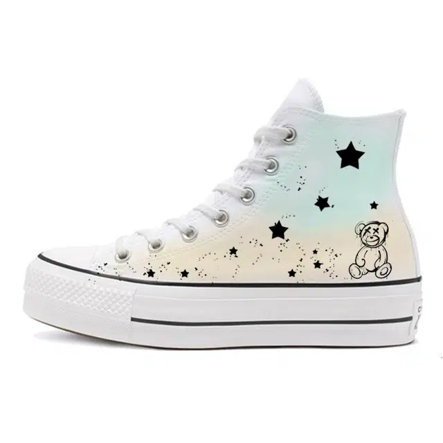 Converse Chuck Taylor All Star Platform High Top White