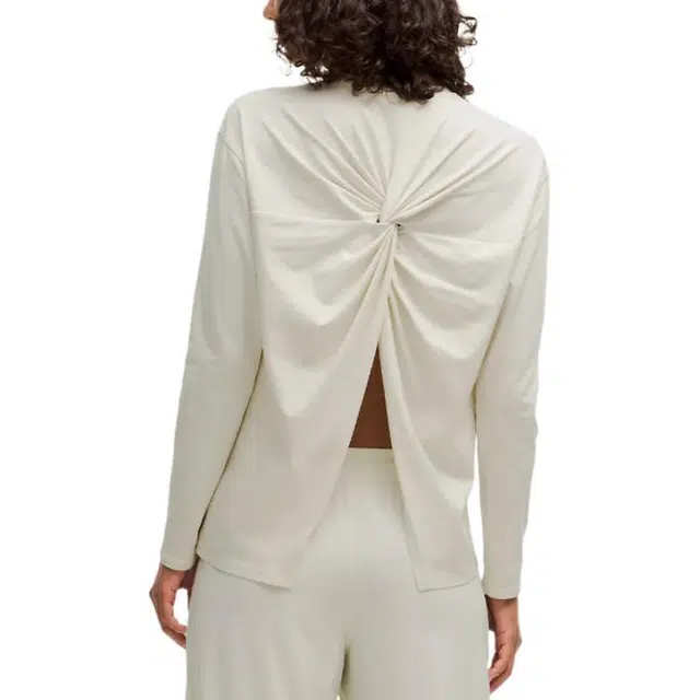 lululemon Twist-BackRelaxed-Fit Long-Sleeve T