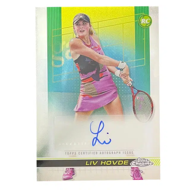 Topps 2024 Chrome Tennis RC