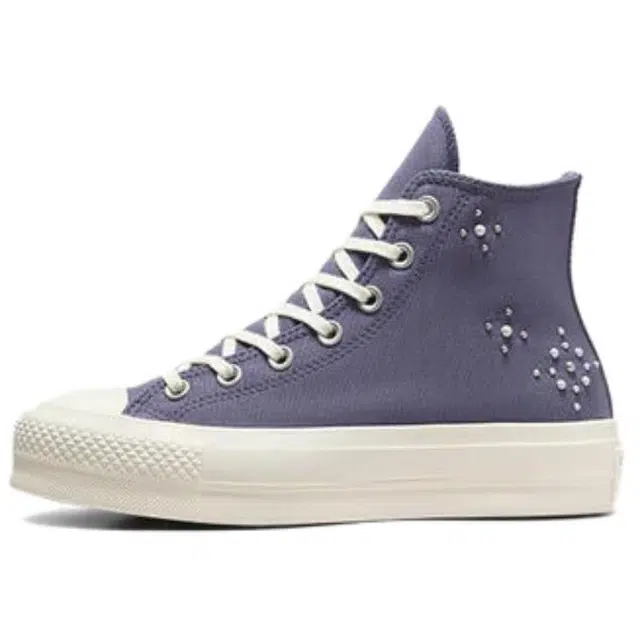 Converse Chuck Taylor All Star Lift Platform Pearls & Studs