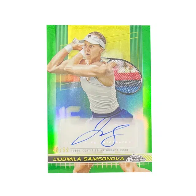 Topps 2024 Chrome Tennis 4899