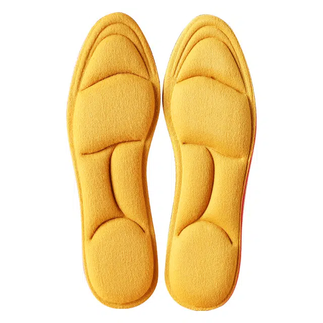 足印部落 保暖加绒加厚踩屎感久站防痛冬天单鞋马丁靴防寒防冻脚恒温面料 超柔海绵 鞋垫 男女同款情侣款