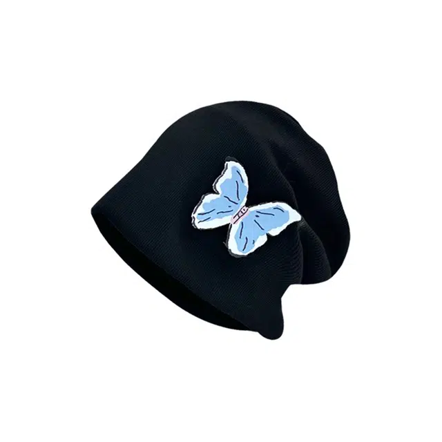 木林森 韩版立体蝴蝶百搭冷帽显脸小 棉  绒线帽 男女同款情侣款
