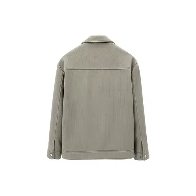 雅鹿 竖条肌理休闲夹克外套 男款