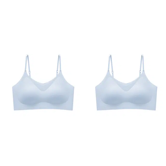 俞兆林 提拉无痕薄款无钢圈聚拢防下垂收副乳文胸 女款 组合装