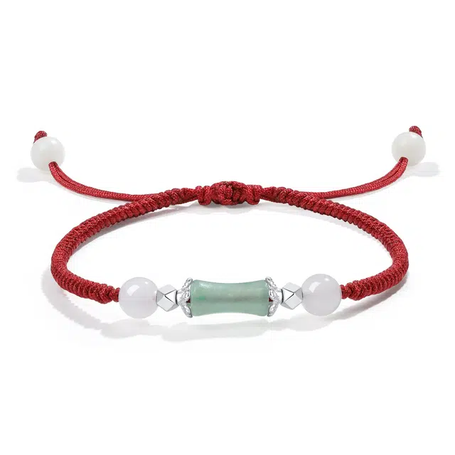 【普陀山官方已祝福】 普陀山文创 节节高升手绳转运平安顺遂本命年红绳手饰 生日纪念日送礼礼盒装 合金 手链 男女同款情侣款