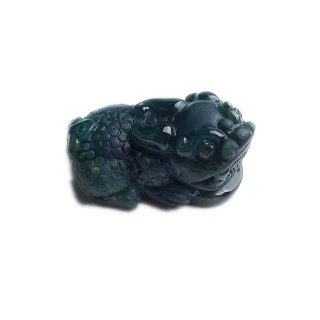 芳翠缘 精雕貔貅 糯种 翡翠吊坠 男女同款情侣款