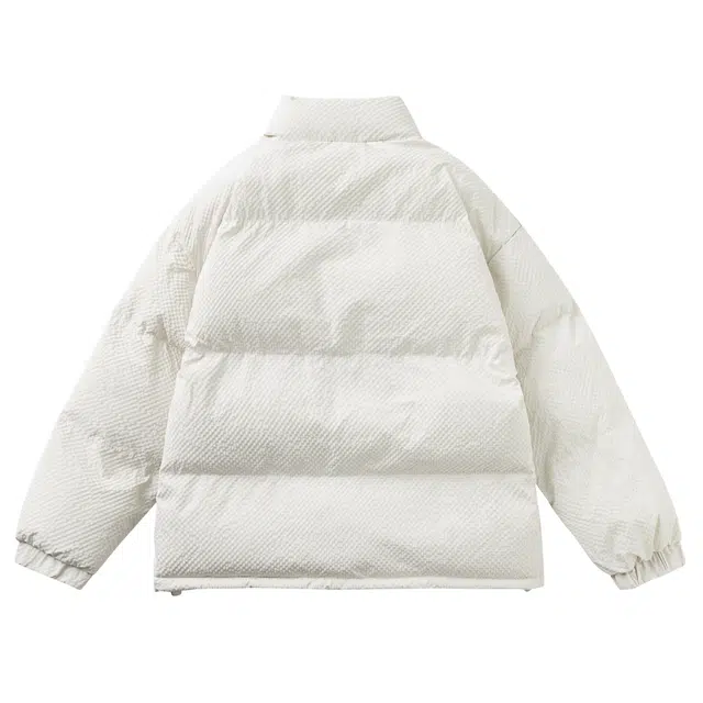 雅鹿 美式潮牌时尚简约百搭休闲保暖立领面包服棉服 男女同款