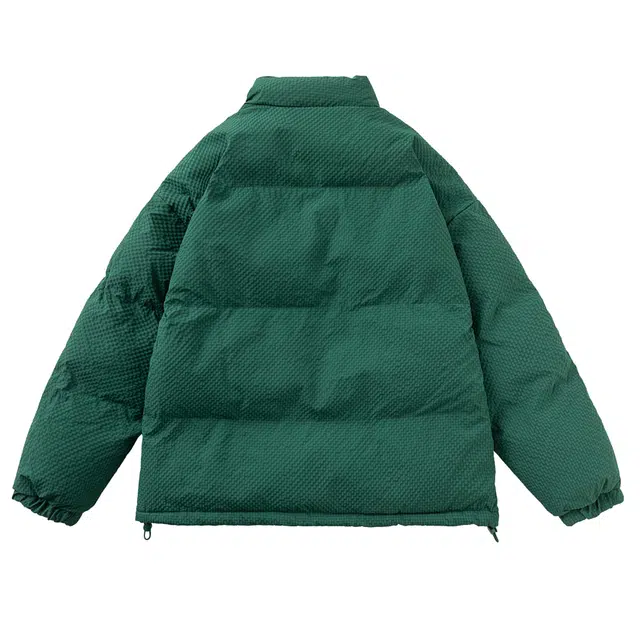 雅鹿 美式潮牌时尚简约百搭休闲保暖立领面包服棉服 男女同款