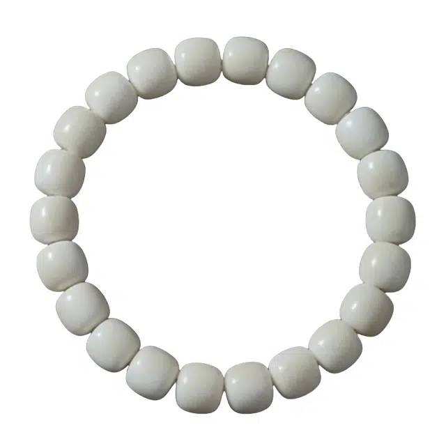 吉千年 洁白莹润 温滑光润 白玉菩提 手串 男女同款情侣款