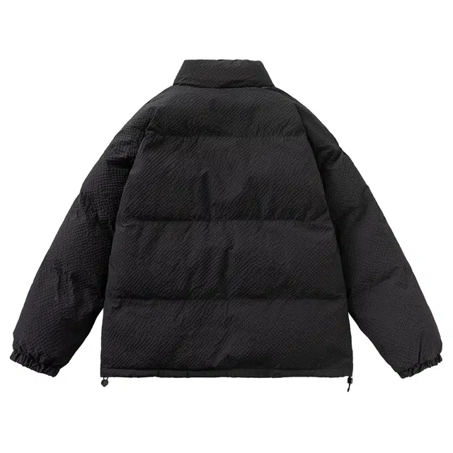 雅鹿 美式潮牌时尚简约百搭休闲保暖立领面包服棉服 男女同款