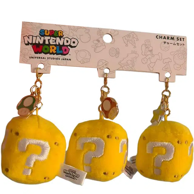 环球影城 马里奥角色 超级玛丽包包挂饰 谷圈挂件