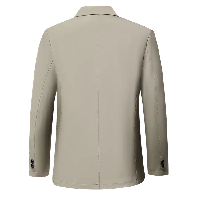 雅鹿 商务休闲翻领夹克外套 男款