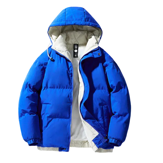 北极绒 连帽加厚保暖防水高品质棉服 男款