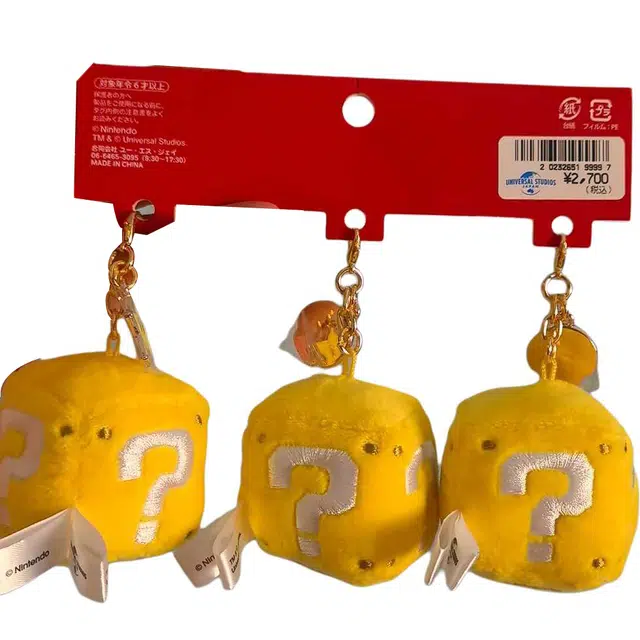 环球影城 马里奥角色 超级玛丽包包挂饰 谷圈挂件