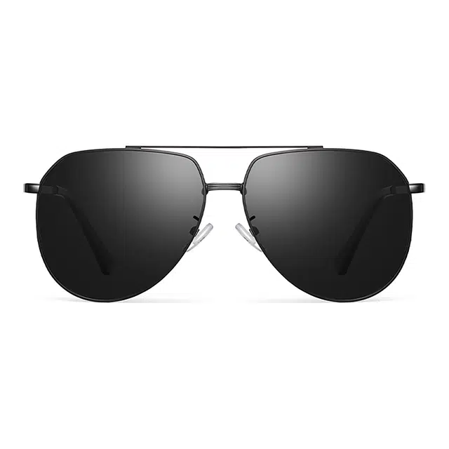 苍木优品 近视墨镜定制散光 高级感偏光开车专用防强光太阳镜 合金 飞行员式 功能性眼镜 男女同款情侣款