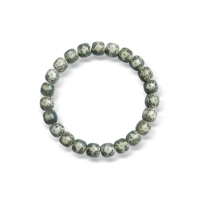 希遇 桶珠素串 盘玩复古文艺手把件 精致轻奢高级感 星月菩提 手串 男女同款情侣款