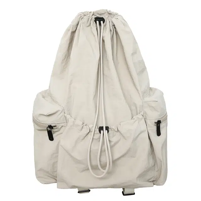 垣途者 休闲运动学生 尼龙 双肩包 男女同款情侣款 白色