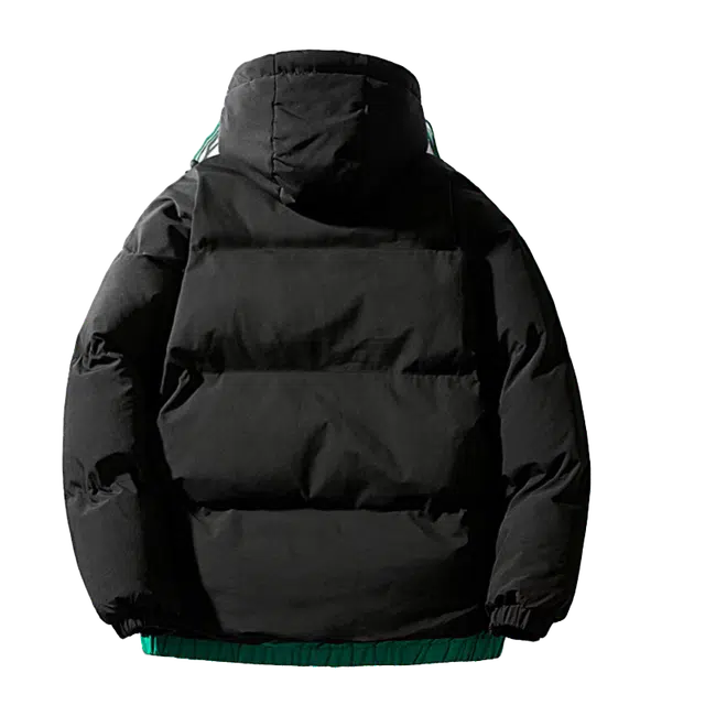北极绒 连帽加厚保暖防水高品质棉服 男款