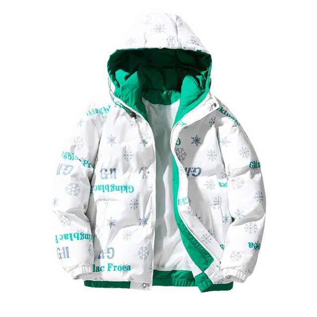北极绒 连帽加厚保暖防水高品质棉服 男款