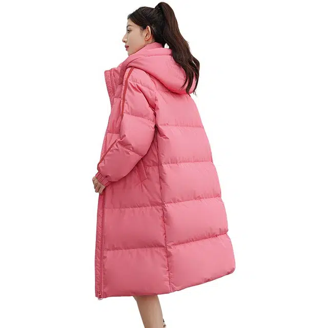 鸭鸭 加厚休闲运动风羽绒服 女款