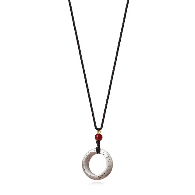 饰伴 皓月清心  仙气蝴蝶森系小清新  极简风通勤日常可爱设计事事如意 星月菩提 项链 男女同款情侣款