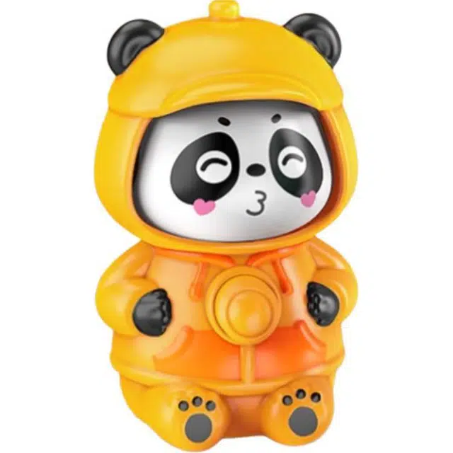 启蒙积木 熊猫变脸 可爱公仔挂件纪念品 玩具