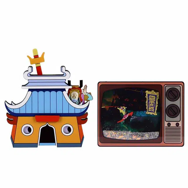 上美影 经典国漫元宇宙 大闹天宫记忆中的画面家居日用百货冰箱贴装饰 国潮美猴王七十二变冰箱贴